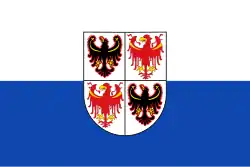 Drapeau de la région du Trentin-Haut-Adige