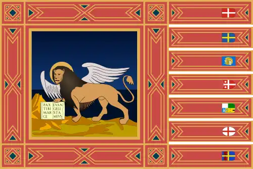 Drapeau de la région de Vénétie