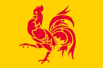 Drapeau de la Région wallonne