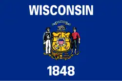 Drapeau de Wisconsin