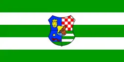 Drapeau de Comitat de Zagreb