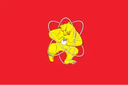 Drapeau de Jeleznogorsk