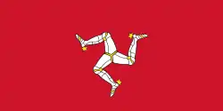 Drapeau de l'île de Man