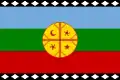 Le drapeau Wenufoye&nbsp;(es), créé en 1992 par le Conseil de toutes les terres