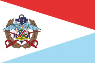 Drapeau des Forces de défense namibienne (NDF)