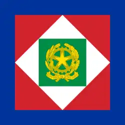 Pavillon particulier du président de la République italienne.