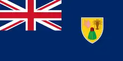 Drapeau des îles Turques-et-Caïques