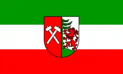 Drapeau de Lübtheen