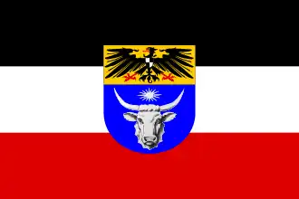 Drapeau proposé pour le Sud-Ouest africain allemand