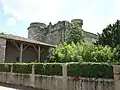 Emban au pied du château de Flamarens Classé MH.