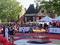 Le chaudron allumé chaque soir