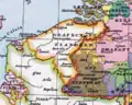 La Flandre en 1400. Comté de Flandre Flandre royale Flandre impériale Frontière (l'Escaut) entre le royaume de France et le Saint-Empire romain germanique