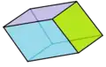 Obtuse golden rhombohedron