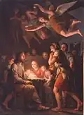 Naissance de l'Enfant Jésus, Académie royale catalane des beaux-arts de Saint-Georges de Barcelone.