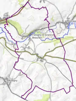 Carte topographique