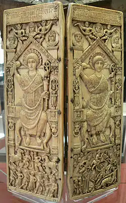 Diptyque d'Anastasius, consul en 517.