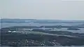 Vue aérienne de Flesland.