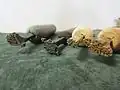 Fleurons en bronze.