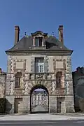 Le porche d'entrée