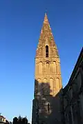 Le clocher de l'église.