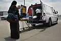 Au passage Erez, bande de Gaza