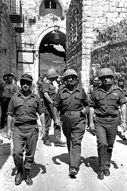 Conquête de la vieille ville de Jérusalem le mercredi 7 juin 1967.