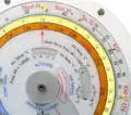 conversion nm-km sur un computer de navigation CRP-5