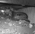 Une photo prise après l'inondation de 1965.