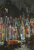 Nature morte avec des bouteilles