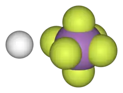 Image illustrative de l’article Acide fluoroantimonique