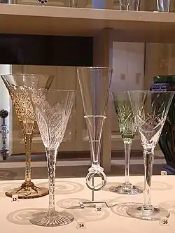 Flûtes de Champagne, XIXe siècle.
