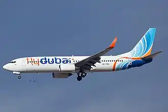 A6-FDN, l'appareil impliqué dans l'accident, ici à l'aéroport international de Dubaï en février 2013.