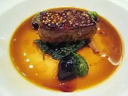 Foie gras en cocotte.
