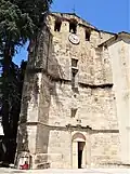 Tour-porche de l'entrée.