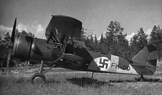 Vue de l'avion.