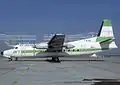 Fokker F-27-600 Friendship F-BYAB à Paris-Roissy en 1988