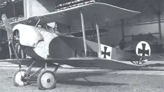 Vue de l'avion.