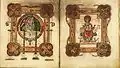 Symbole et portrait de saint Matthieu, f.16v-17r