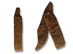 Couteau pliant, VIe&nbsp;siècle, Allemagne