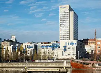Vue de l'est.