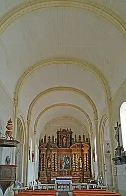 Église Saint-Léger : nef.