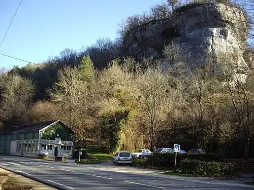 Vue générale du site.