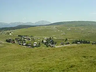 Le plateau de Font d'Urle, dans le nord-est.