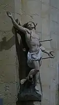 Statue de saint Sébatien