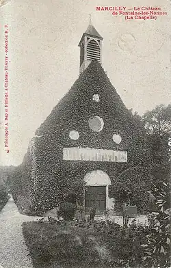 Chapelle XVIe&nbsp;siècle de Fontaine-les-Nonnes.