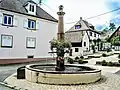 Fontaine place sainte-Barbe (1774)