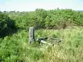 La Fontaine Perigny, l'une des sources de la Helle, située sur l'ancienne frontière belgo-prussienne (borne 157)