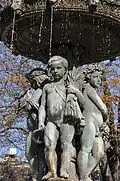 Détail des Quatre Saisons.