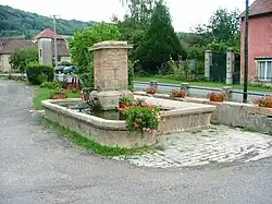 Les fontaines.