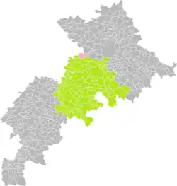 Fontenilles dans l'arrondissement de Muret.
